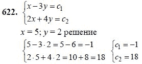 Ответ к задаче № 622 - Ш.А Алимов, гдз по алгебре 7 класс