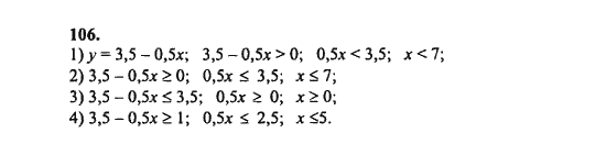 Ответ к задаче № 106 - Ш.А. Алимов, гдз по алгебре 8 класс