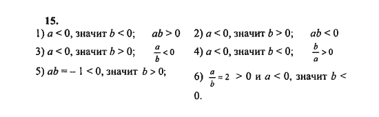 Ответ к задаче № 15 - Ш.А. Алимов, гдз по алгебре 8 класс