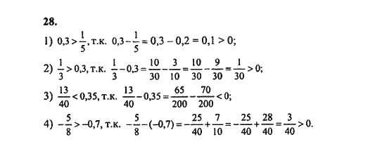 Ответ к задаче № 28 - Ш.А. Алимов, гдз по алгебре 8 класс