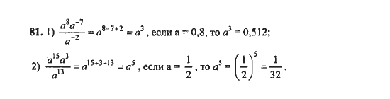 Ответ к задаче № 81 - Ш.А. Алимов, гдз по алгебре 9 класс