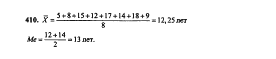 Ответ к задаче № 410 - Ш.А. Алимов, гдз по алгебре 9 класс
