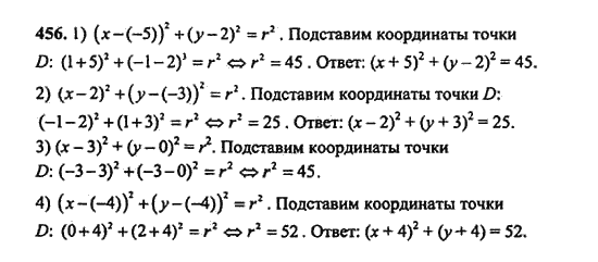 Ответ к задаче № 456 - Ш.А. Алимов, гдз по алгебре 9 класс Ответ к задаче № 456 - Ш.А. Алимов, гдз по алгебре 9 класс