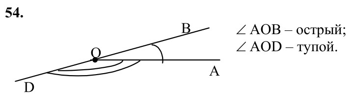 Ответ к задаче № 54 - Л.С.Атанасян, гдз по геометрии 7 класс