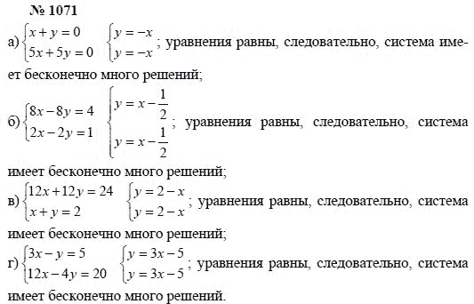 Ответ к задаче № 1071 - А.Г. Мордкович, Т.Н. Мишустина, Е.Е. Тульчинская, гдз по алгебре 7 класс