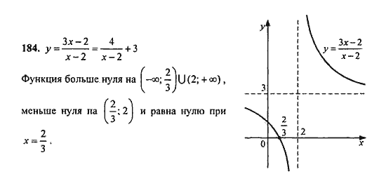 Ответ к задаче № 184 - Ю.Н. Макарычев, гдз по алгебре 9 класс