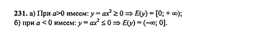 Ответ к задаче № 231 - Ю.Н. Макарычев, гдз по алгебре 9 класс