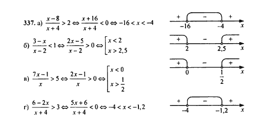 Ответ к задаче № 337 - Ю.Н. Макарычев, гдз по алгебре 9 класс