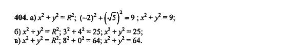Ответ к задаче № 404 - Ю.Н. Макарычев, гдз по алгебре 9 класс
