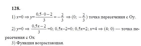 Ответ к задаче № 128 - Ю.Н. Макарычев, гдз по алгебре 9 класс