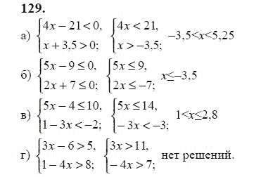 Ответ к задаче № 129 - Ю.Н. Макарычев, гдз по алгебре 9 класс