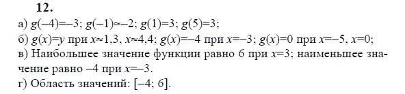 Ответ к задаче № 12 - Ю.Н. Макарычев, гдз по алгебре 9 класс