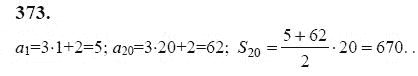 Ответ к задаче № 373 - Ю.Н. Макарычев, гдз по алгебре 9 класс