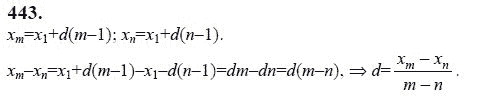 Ответ к задаче № 443 - Ю.Н. Макарычев, гдз по алгебре 9 класс