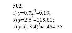 Ответ к задаче № 502 - Ю.Н. Макарычев, гдз по алгебре 9 класс