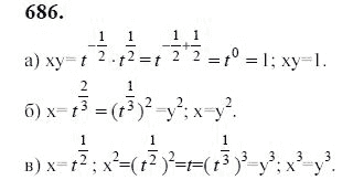 Ответ к задаче № 686 - Ю.Н. Макарычев, гдз по алгебре 9 класс