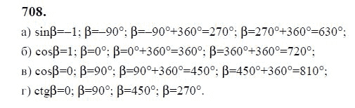 Ответ к задаче № 708 - Ю.Н. Макарычев, гдз по алгебре 9 класс