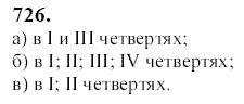 Ответ к задаче № 726 - Ю.Н. Макарычев, гдз по алгебре 9 класс