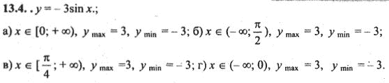 Ответ к задаче № 13.4 - Алгебра и начала анализа Мордкович. Задачник, гдз по алгебре 10 класс