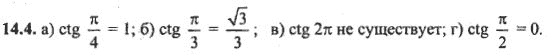 Ответ к задаче № 14.4 - Алгебра и начала анализа Мордкович. Задачник, гдз по алгебре 10 класс