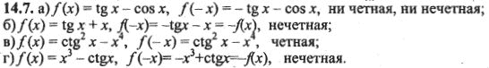 Ответ к задаче № 14.7 - Алгебра и начала анализа Мордкович. Задачник, гдз по алгебре 10 класс