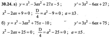 Ответ к задаче № 30.24 - Алгебра и начала анализа Мордкович. Задачник, гдз по алгебре 10 класс