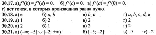 Ответ к задаче № 30.17-30.21 - Алгебра и начала анализа Мордкович. Задачник, гдз по алгебре 10 класс