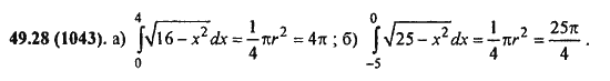 Ответ к задаче № 49.28(1043) - Алгебра и начала анализа Мордкович. Задачник, гдз по алгебре 11 класс