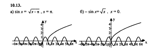 Ответ к задаче № 10.13 - Алгебра и начала анализа Мордкович. Задачник, гдз по алгебре 11 класс