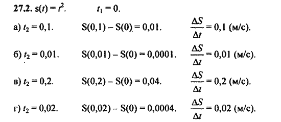 Ответ к задаче № 27.2 - Алгебра и начала анализа Мордкович. Задачник, гдз по алгебре 11 класс