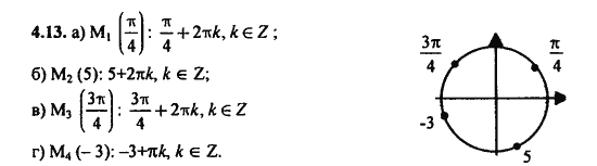 Ответ к задаче № 4.13 - Алгебра и начала анализа Мордкович. Задачник, гдз по алгебре 11 класс