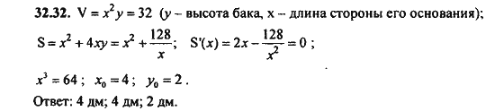 Ответ к задаче № 32.32 - Алгебра и начала анализа Мордкович. Задачник, гдз по алгебре 11 класс Ответ к задаче № 32.32 - Алгебра и начала анализа Мордкович. Задачник, гдз по алгебре 11 класс
