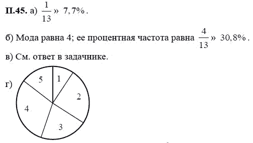 Ответ к задаче № П.45 - А.Г. Мордкович, гдз по алгебре 7 класс