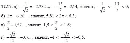 Ответ к задаче № 12.17 - А.Г. Мордкович, гдз по алгебре 8 класс