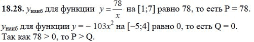 Ответ к задаче № 18.28 - А.Г. Мордкович, гдз по алгебре 8 класс