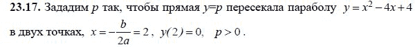 Ответ к задаче № 23.17 - А.Г. Мордкович, гдз по алгебре 8 класс