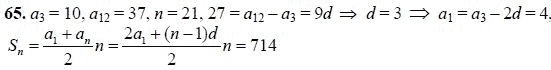Ответ к задаче № 65 - А.Г. Мордкович 9 класс, гдз по алгебре 9 класс