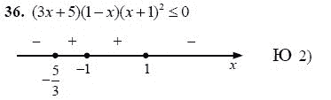Ответ к задаче № 36 - А.Г. Мордкович 9 класс, гдз по алгебре 9 класс