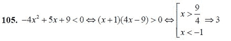 Ответ к задаче № 105 - А.Г. Мордкович 9 класс, гдз по алгебре 9 класс