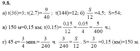 Ответ к задаче № 9.8 - А.Г. Мордкович 9 класс, гдз по алгебре 9 класс