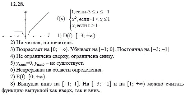 Ответ к задаче № 12.28 - А.Г. Мордкович 9 класс, гдз по алгебре 9 класс