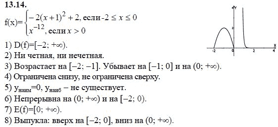 Ответ к задаче № 13.14 - А.Г. Мордкович 9 класс, гдз по алгебре 9 класс