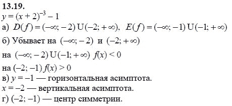 Ответ к задаче № 13.19 - А.Г. Мордкович 9 класс, гдз по алгебре 9 класс Ответ к задаче № 13.19 - А.Г. Мордкович 9 класс, гдз по алгебре 9 класс