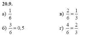 Ответ к задаче № 20.9 - А.Г. Мордкович 9 класс, гдз по алгебре 9 класс