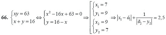 Ответ к задаче № 66 - А.Г. Мордкович 9 класс, гдз по алгебре 9 класс