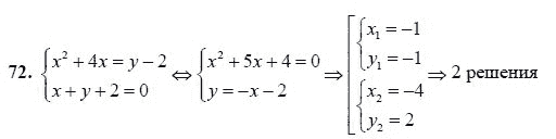 Ответ к задаче № 72 - А.Г. Мордкович 9 класс, гдз по алгебре 9 класс