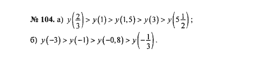 Ответ к задаче № 104 - С.М. Никольский, гдз по алгебре 8 класс