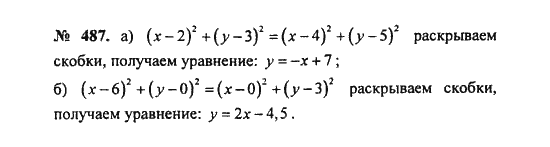 Ответ к задаче № 487 - С.М. Никольский, гдз по алгебре 8 класс