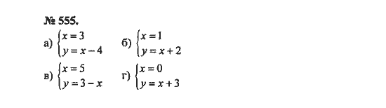 Ответ к задаче № 555 - С.М. Никольский, гдз по алгебре 8 класс