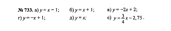 Ответ к задаче № 733 - С.М. Никольский, гдз по алгебре 8 класс